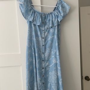 Off the shoulder dress